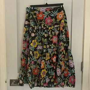 J.Crew Skirt collaboration with Liberty Fabrics, zipper in back. Has lining.